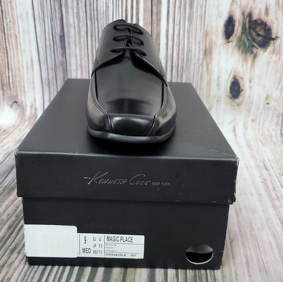 ?Kenneth Cole Black Leather Magic Place Oxfords main image 10